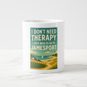 Grande Tasse Je n'ai pas besoin de thérapie, j'ai juste besoin