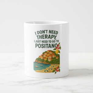 Grande Tasse Je n'ai pas besoin de thérapie, je dois aller à Po