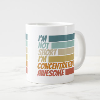 Grande Tasse Je ne suis pas court Je suis concentré super drôle