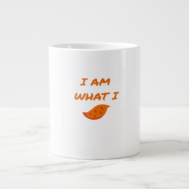 Grande Tasse Je suis ce que je Yam Classic (Devant)