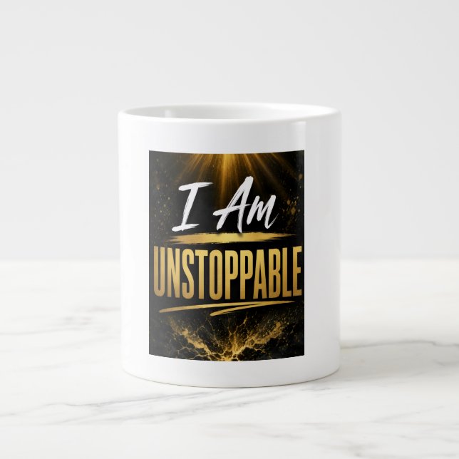 Grande Tasse Je suis imparable (Devant)