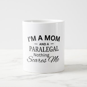 Grande Tasse Je suis une maman et une parajuriste Rien ne me fa