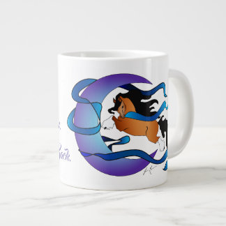 Grande Tasse Je t'aime sur la lune et la moelle tzigane