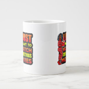 Grande Tasse Je Veux Juste Regarder Les Films De Noël