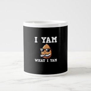 Grande Tasse Je Yam Ce Que Je Yam Humour V-Neck