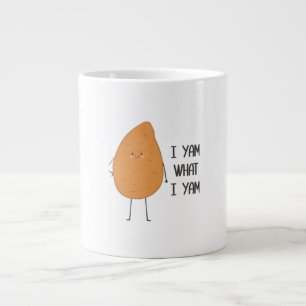 Grande Tasse Je Yam Ce Que Je Yam ! Super Yam Vegetable Pun