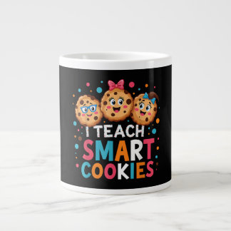 Grande Tasse J'enseigne aux cookies intelligents professeur de 