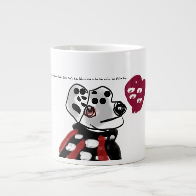 Grande Tasse Jésus amour (Devant)