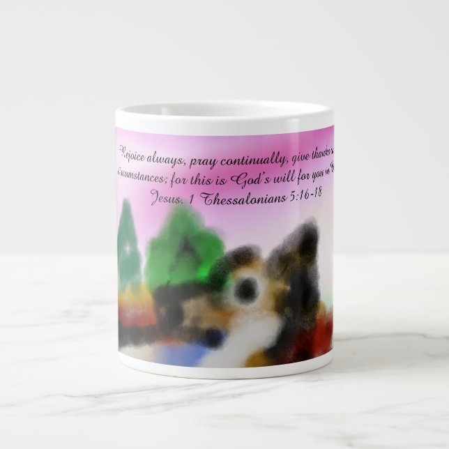 Grande Tasse jésus ici  (Devant)