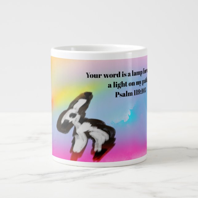 Grande Tasse Jésus ici  (Devant)