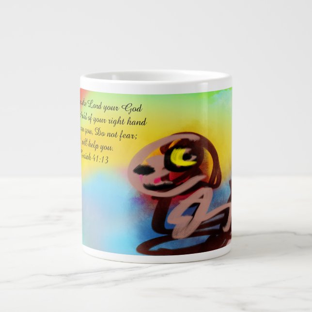 Grande Tasse Jésus ici  (Devant)