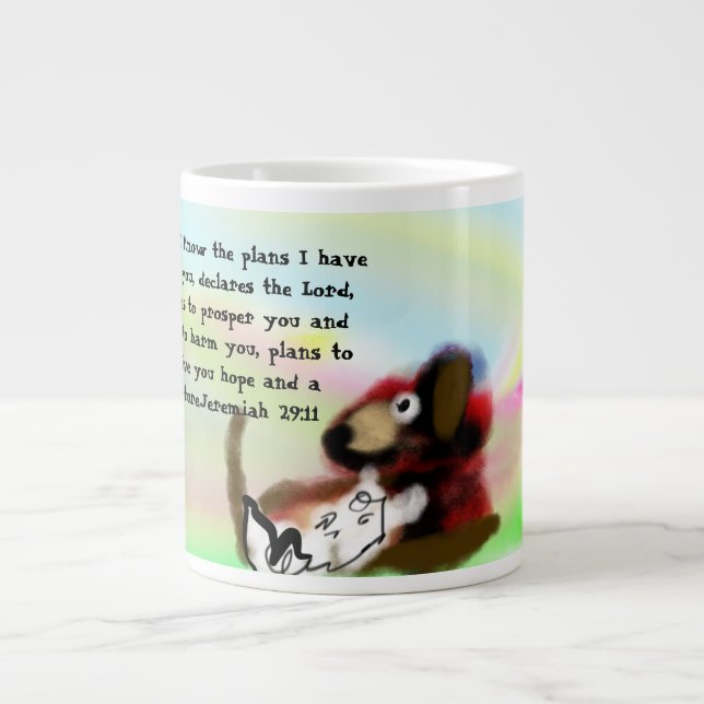 Grande Tasse Jésus ici maintenant  (Devant)