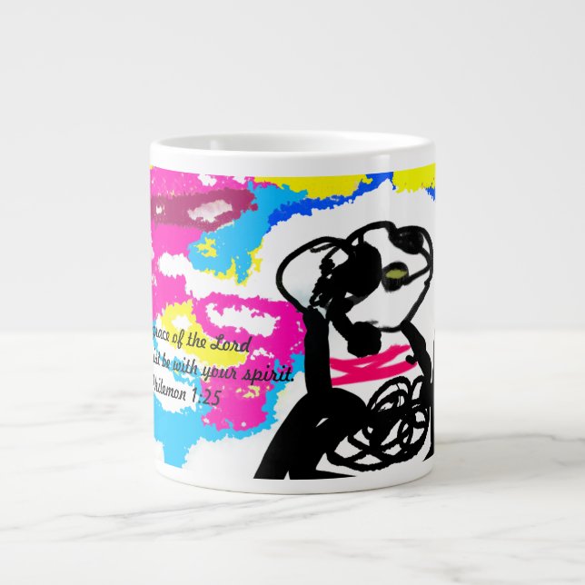 Grande Tasse jesus is here  (Devant)