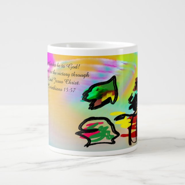 Grande Tasse jesus merci (Devant)