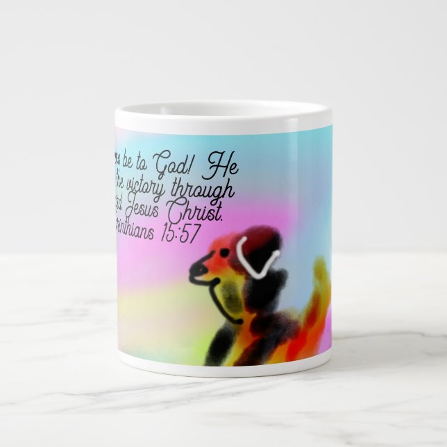 Grande Tasse jésus nous aime (Devant)
