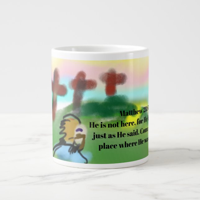 Grande Tasse jesus risen  (Devant)