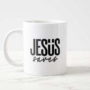 GRANDE TASSE JESUS SAVES