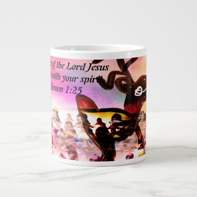 Grande Tasse Jésus soit comme ça (Devant)