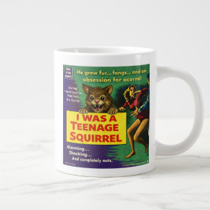 Grande Tasse J'étais un écureuil adolescent Parodie