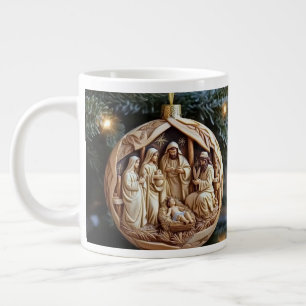 Grande Tasse Joie au Monde, le Seigneur Est Venue – Chrétien Ch