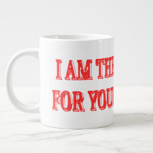 Grande Tasse Joli dessin "I AM THE SOLUTION" Acheter