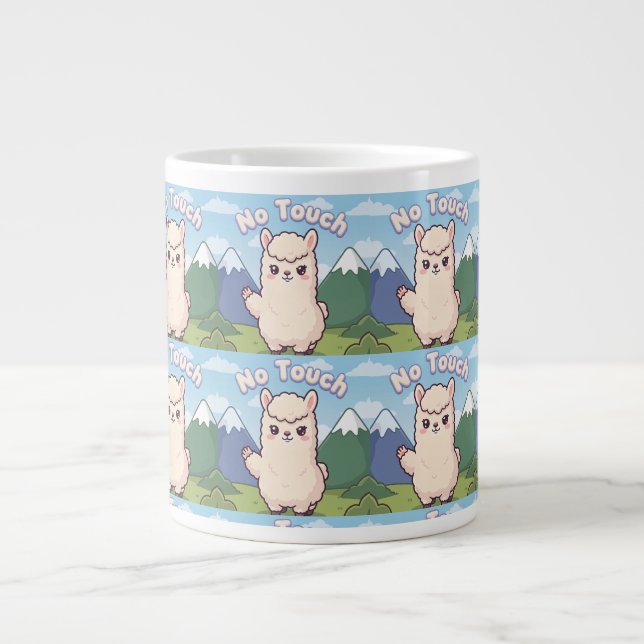 Grande Tasse Joli lama  (Devant)