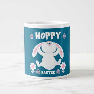 Grande Tasse Joli lapin de vacances de Pâques