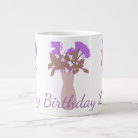Jolie douce Fleur originale Illustration Femmes