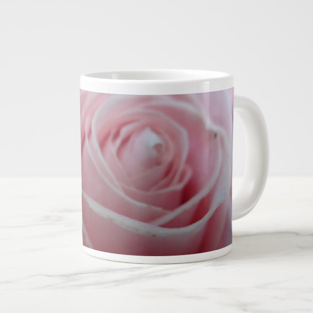 Grande Tasse Jolie fleur rose (Devant droit)