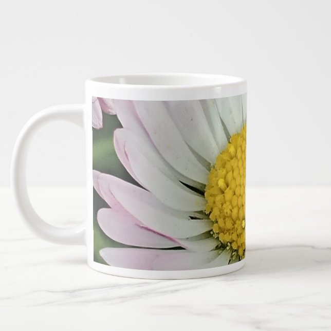 Grande Tasse Jolie marguerite blanche (Gauche)
