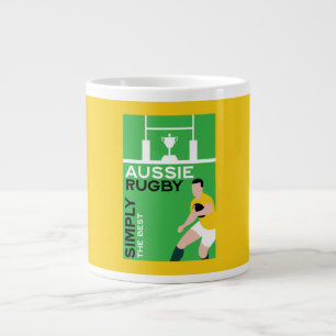 Grande Tasse Joueur australien de rugby