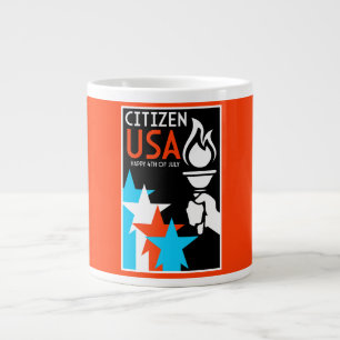 Grande Tasse Jour de l'indépendance américaine