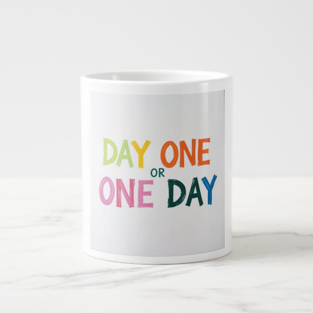 Grande Tasse Jour un ou un (Devant)