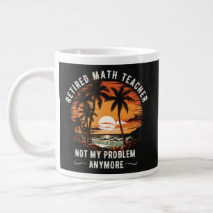 Grande Tasse Journée des enseignants de la promotion de retrait