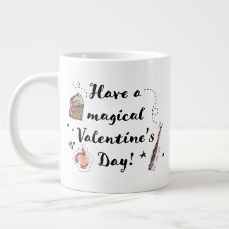 Grande Tasse Joyeuse Saint-Valentin magique