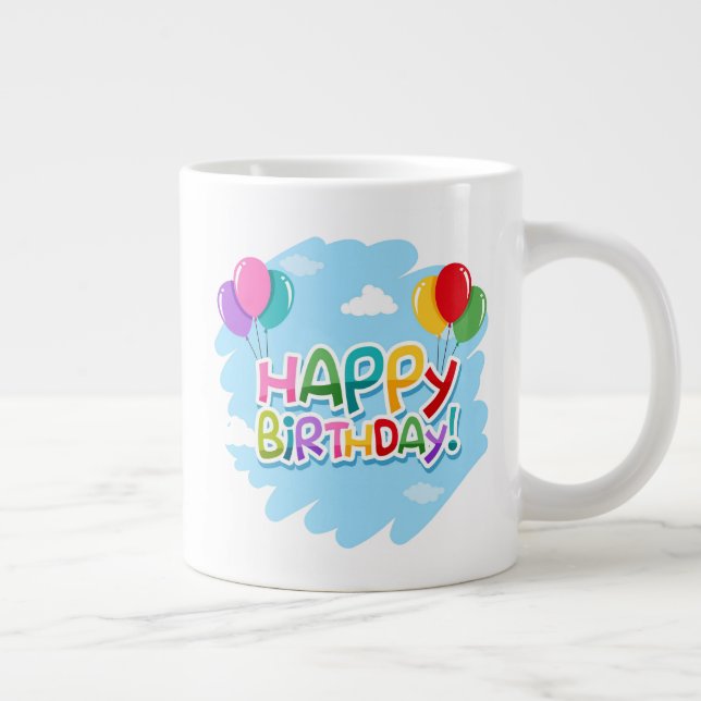 Grande Tasse Joyeux Anniversaire!-23769 (Droite)