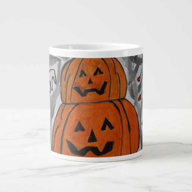 Grande Tasse Joyeux Halloween (Devant)