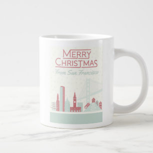 Grande Tasse Joyeux Noël à San Francisco
