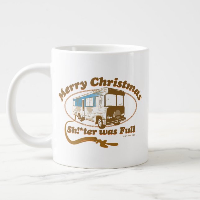 Grande Tasse Joyeux Noël, Chut !*ter était plein (Gauche)