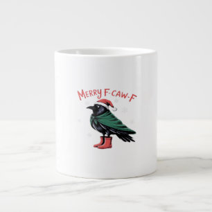 Grande Tasse Joyeux Noël F Caw F Style Classique Vintage