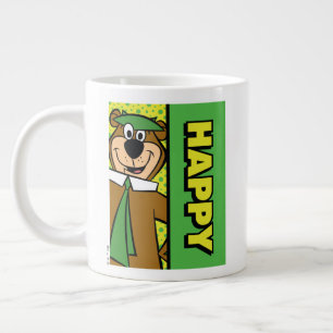 Grande Tasse Joyeux Yogi Bear