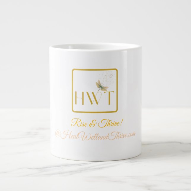 Grande Tasse Jumbo élégant et inspirant Java (Devant)