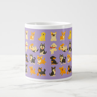 Grande Tasse Jumbo Giant Cup Cute Puppies