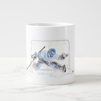 Grande Tasse Jumbo Mug, gardien de hockey