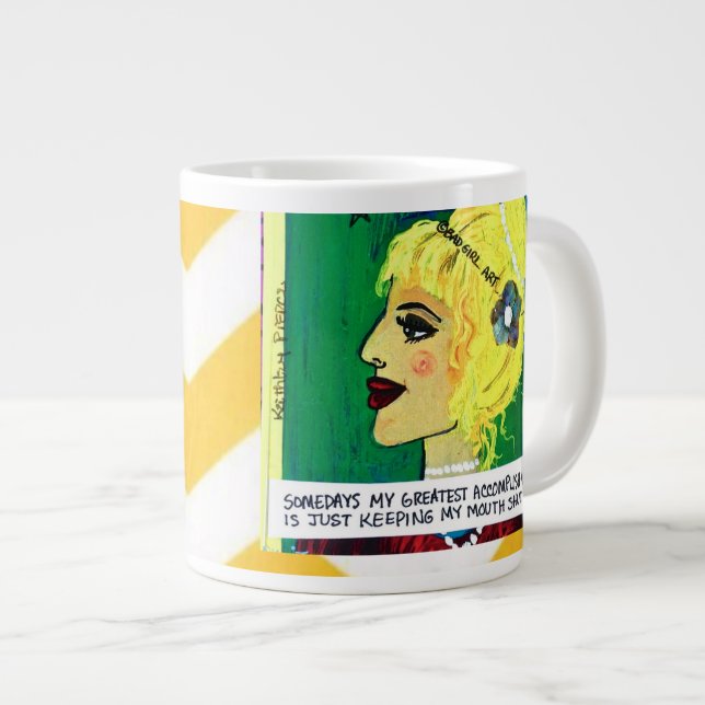 GRANDE TASSE JUMBO MUG-PARFOIS MON PLUS GRAND RÉSULTAT (Devant droit)