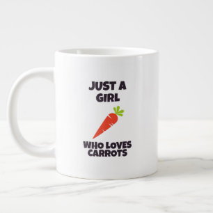 Grande Tasse Just a girl who loves carrots