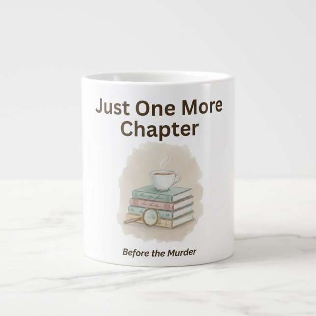 Grande Tasse Just One More Chapter Before the Murder  (Devant)