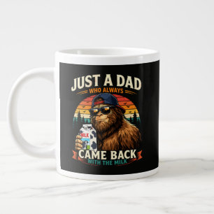 Grande Tasse Juste un papa qui revenait toujours avec le lait