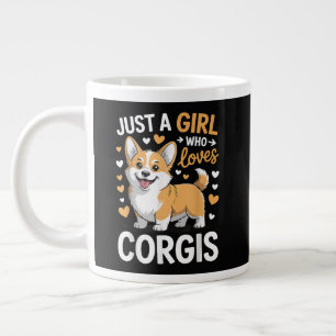 Grande Tasse Juste Une Fille Qui Aime Les Corgis