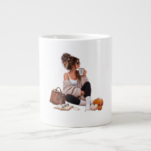 Grande Tasse Juste une maman Cozy automne Maternité